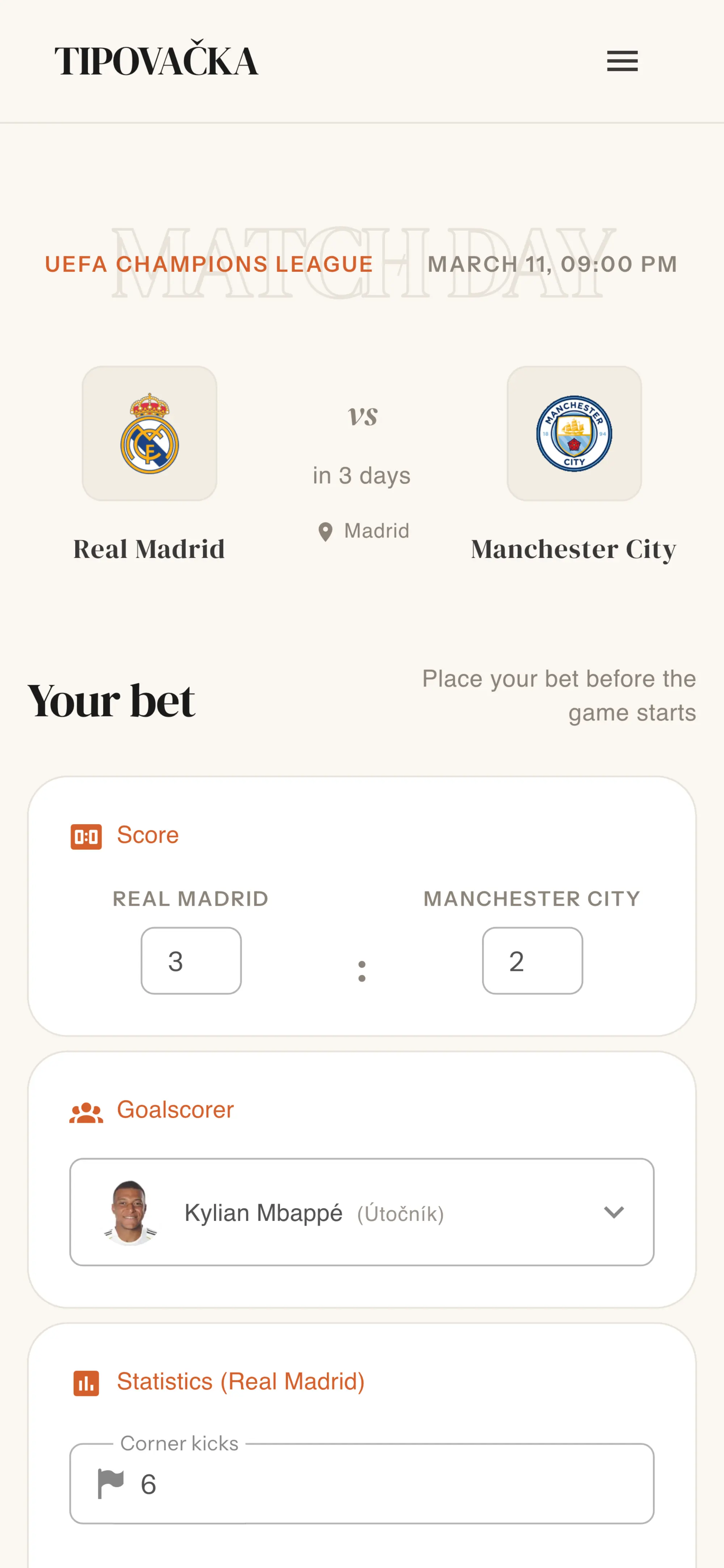 ClubTips app preview